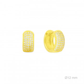 Silver earrings