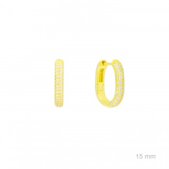 Silver earrings