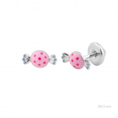 Silver earrings
