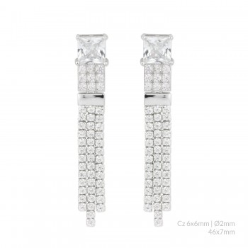 Pendientes de Plata de Ley...