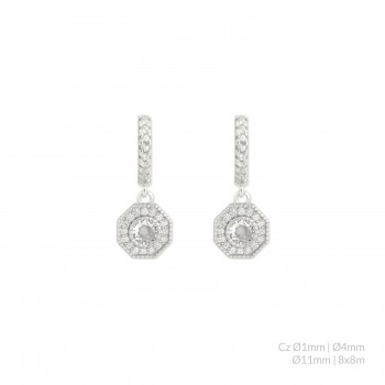 Pendientes de Plata de Ley...