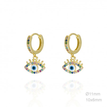 Boucles d'oreilles Zircons