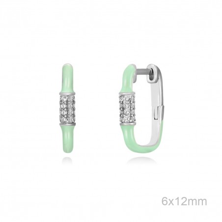 Boucles d'oreilles Zircons