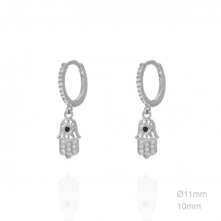 Boucles d'oreilles Zircons