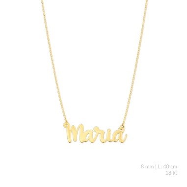 Gold necklace