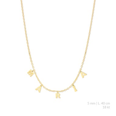 Gold necklace