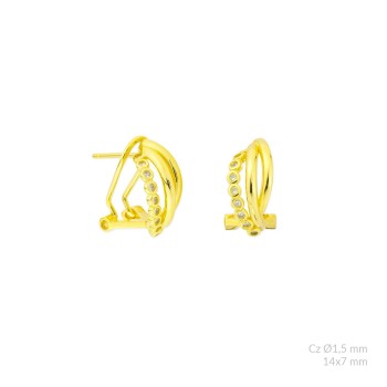 Pendientes de Plata de Ley