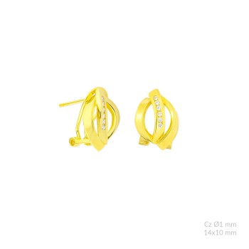 Pendientes de Plata de Ley