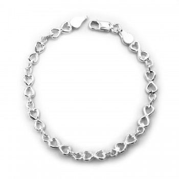Bracelets Argent lisse 2
