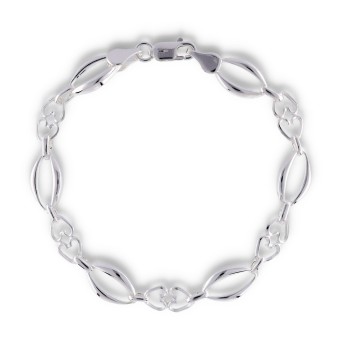 Bracelets Argent lisse 2