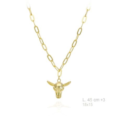 Gargantilla Dorada Búfalo