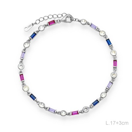 Pulsera Circ Rect Colores