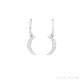 Pendientes de Plata de Ley