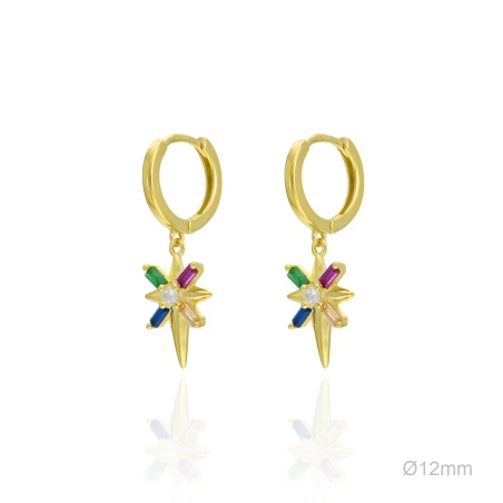 Boucles d'oreilles Zircons