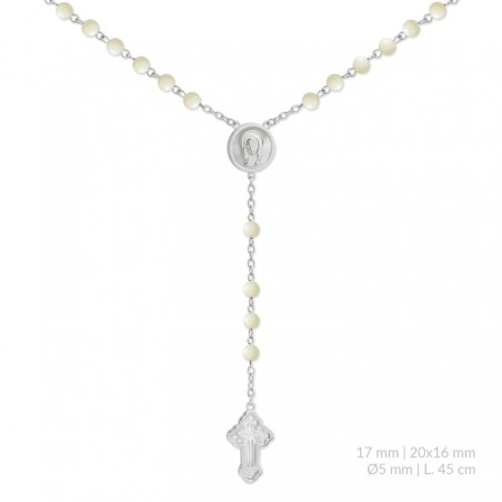 Chapelet en argent sterling