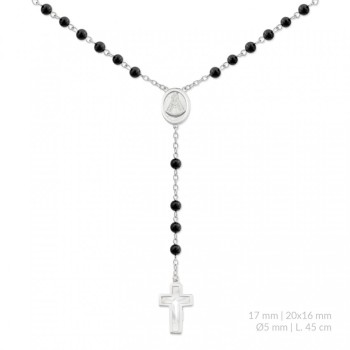 Rosário de prata esterlina 2