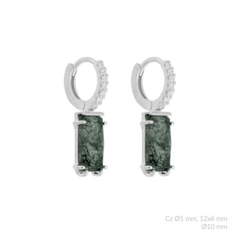 Pendientes de Plata de Ley