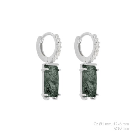 Pendientes de Plata de Ley