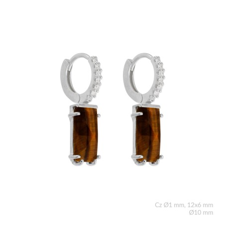 Pendientes de Plata de Ley