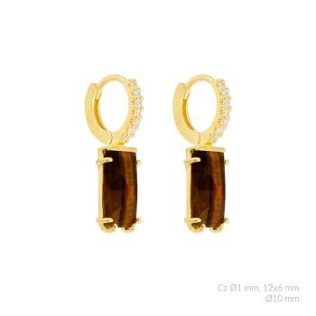 Pendientes de Plata de Ley