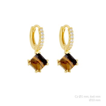 Pendientes de Plata de Ley