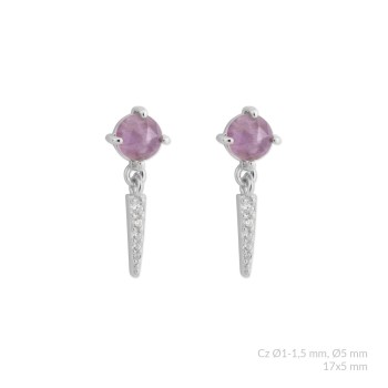 Pendientes de Plata de Ley