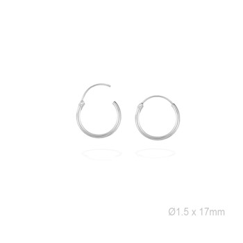 Boucles d'oreilles Argent...