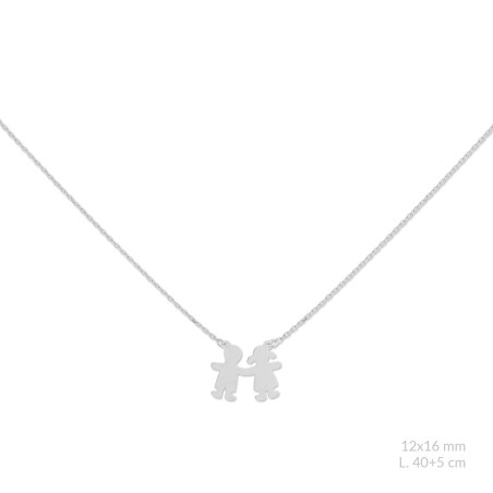 Gargantilha em Prata Esterlina  | Menino / Menina