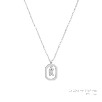 Silver necklace | K