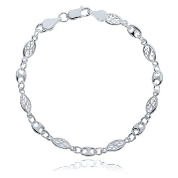 Bracelets Argent lisse 2