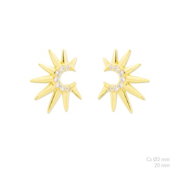 Boucles d'oreilles en...