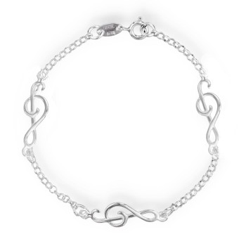 Bracelets Argent lisse 2