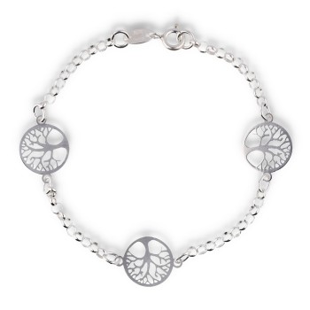 Pulseiras Prata lisa 2