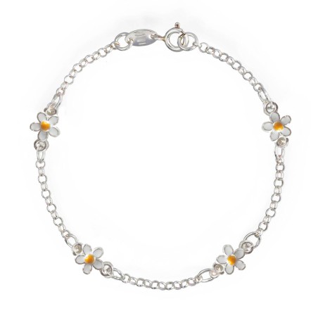 Pulsera Margaritas Esmalte