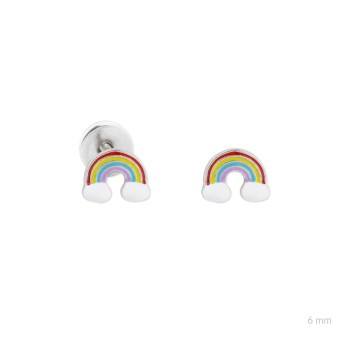 Silver earrings
