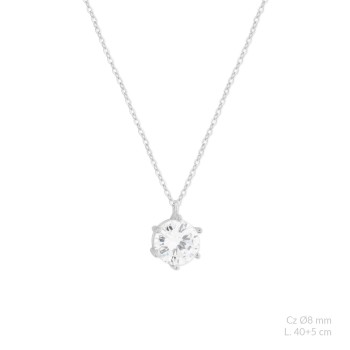 Silver necklace