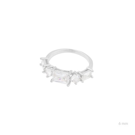 Bague en Argent avec oxyde de zirconium