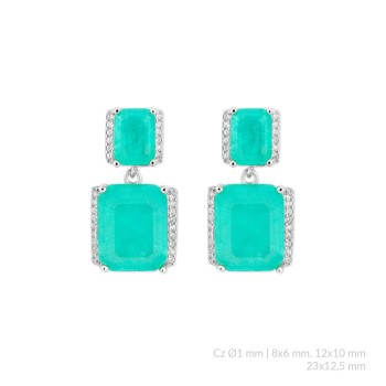 Boucles d'oreilles en...