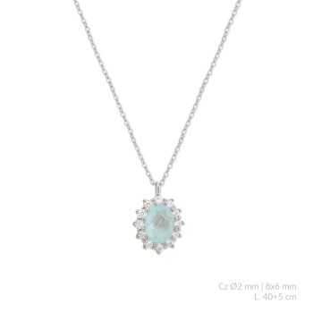 Silver necklace