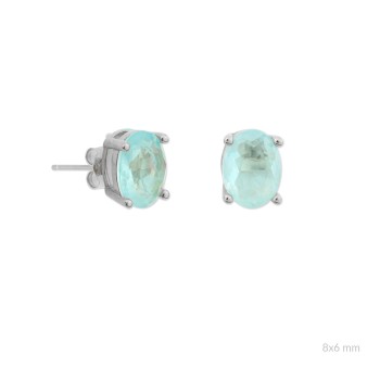 Silver earrings