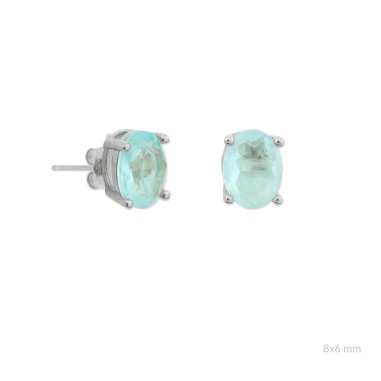 Silver earrings
