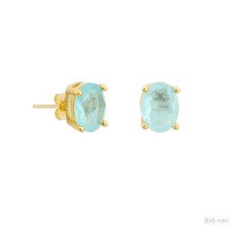 Silver earrings