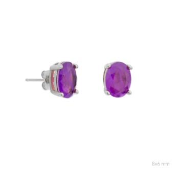 Silver earrings