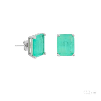 Silver earrings
