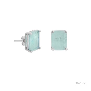 Silver earrings