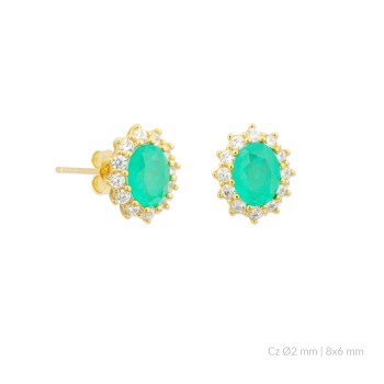 Pendientes de Plata de Ley