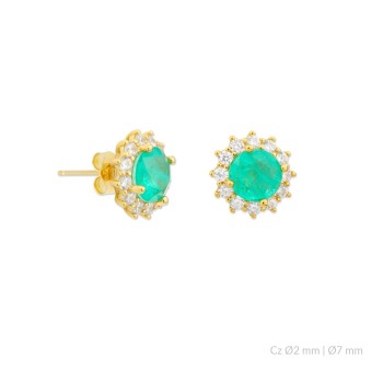 Boucles d'oreilles en Argent