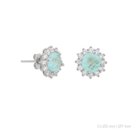 Boucles d'oreilles en Argent