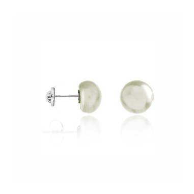 Boucles d'oreilles Perle/Gemme