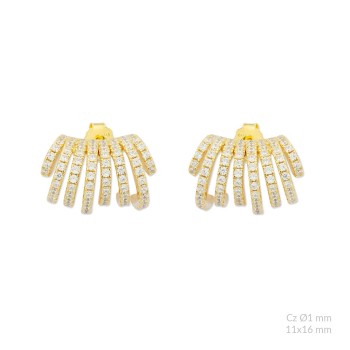 Pendientes de Plata de Ley...